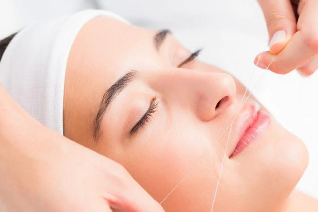 Upper Lip Threading
